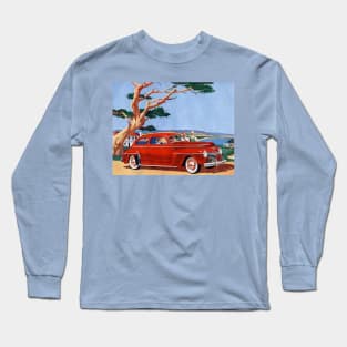 1941 Red DeSoto Long Sleeve T-Shirt